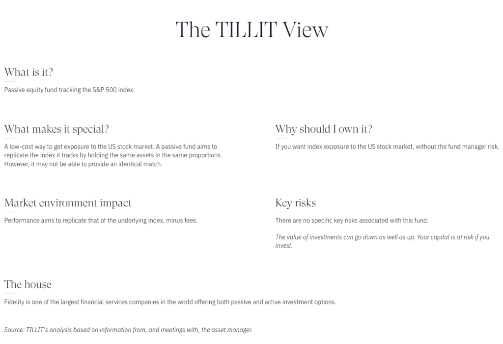 The Tillit Fund Overview