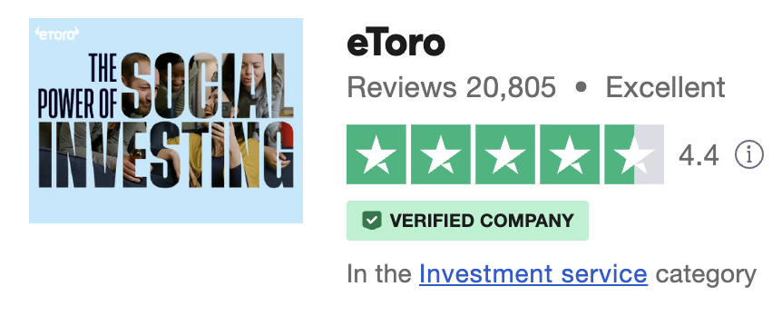 eToro Trust Pilot Reviews