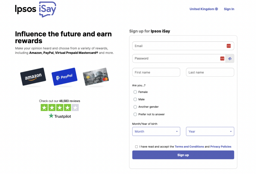 i-Say Paid Surveys