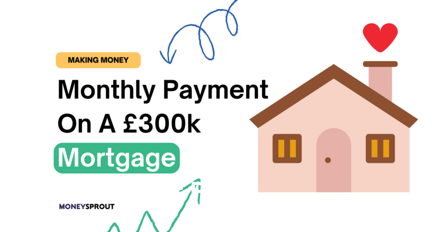 Monthly Payment On A £300k Mortgage - Monthly